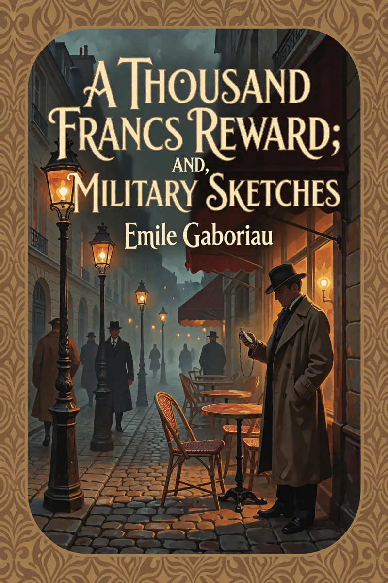 Cover of A Thousand Francs Reward; and, Military Sketches by Emile Gaboriau