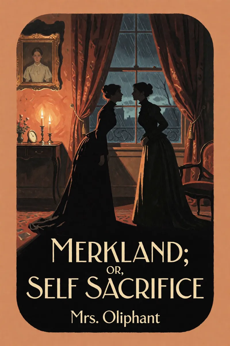 Cover of Merkland; or, Self Sacrifice by Mrs. Oliphant