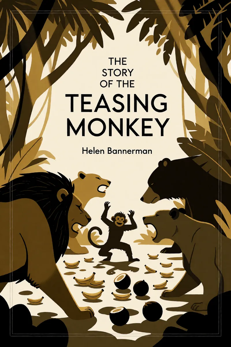 Cover of The Story of the Teasing Monkey by Helen Bannerman