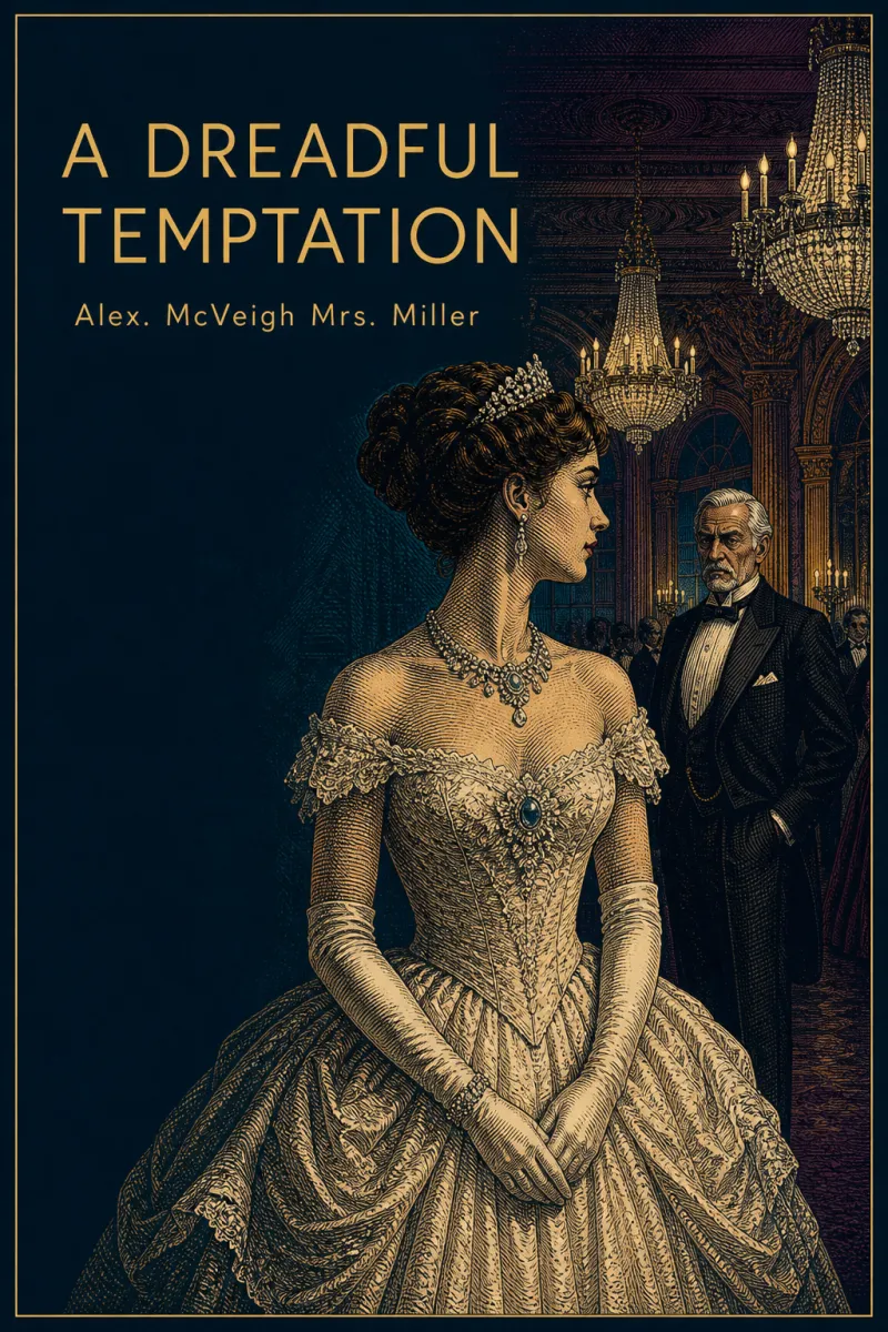 Cover of A dreadful temptation by Alex. McVeigh Mrs. Miller