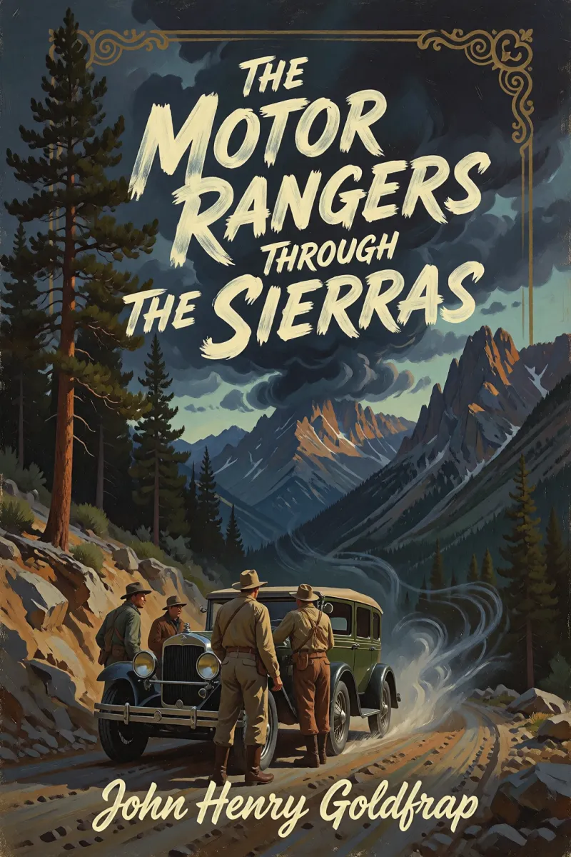 Cover of The Motor Rangers Through the Sierras by John Henry Goldfrap