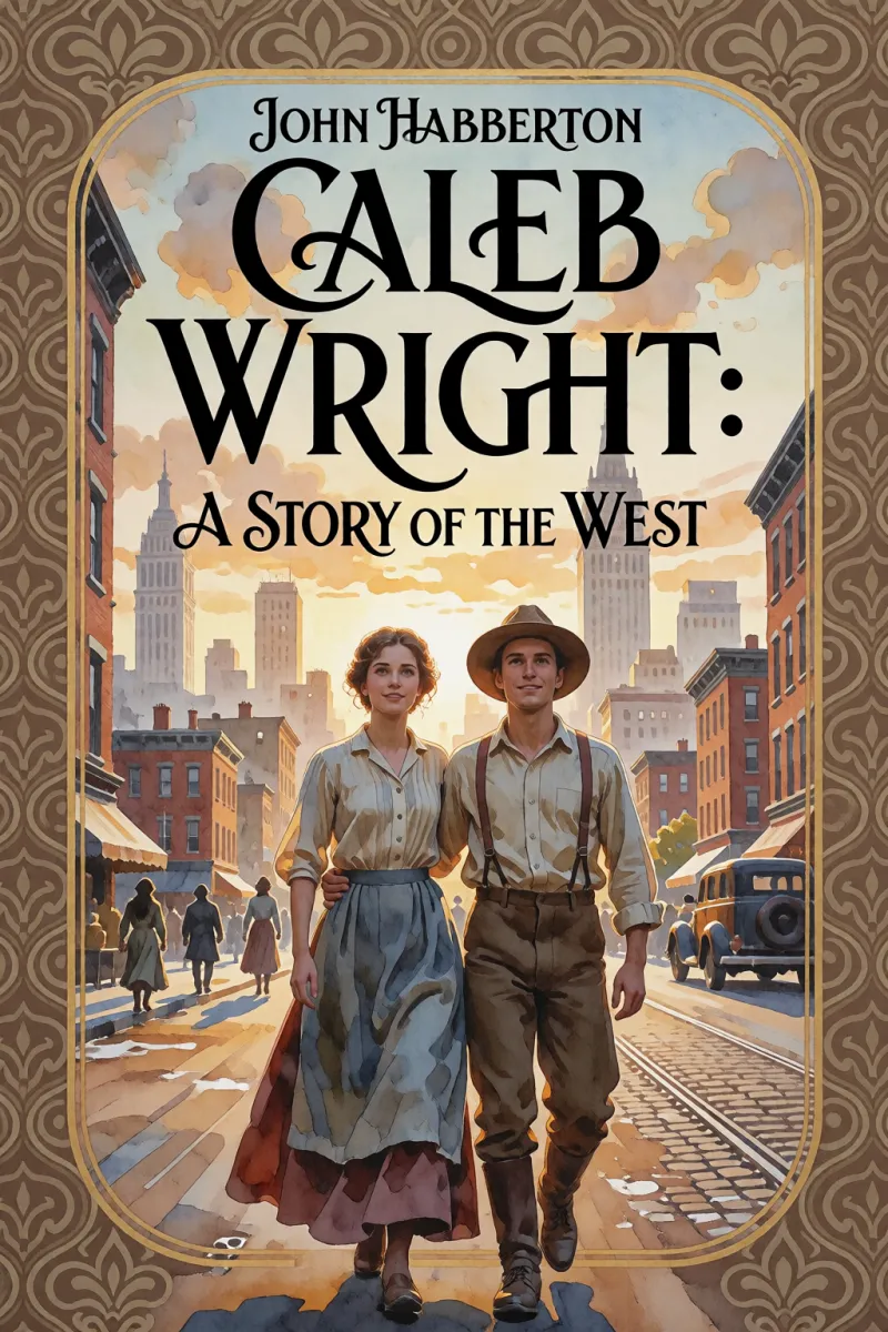 Cover of Caleb Wright: A Story of the West by John Habberton