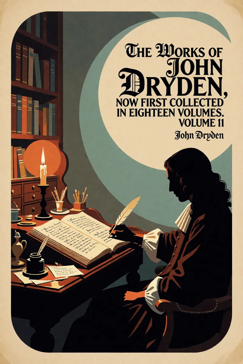 Cover of The works of John Dryden, now first collected in eighteen volumes. Volume 11 by John Dryden