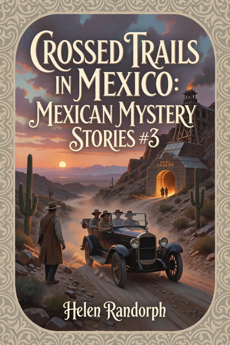 Cover of Crossed Trails in Mexico: Mexican Mystery Stories #3 by Helen Randolph