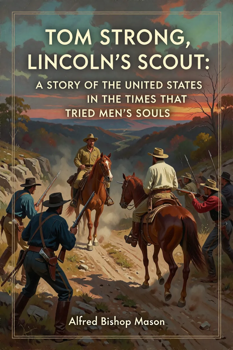 Cover of Tom Strong, Lincoln's Scout: A Story of the United States in the Times That Tried Men's Souls by Alfred Bishop Mason