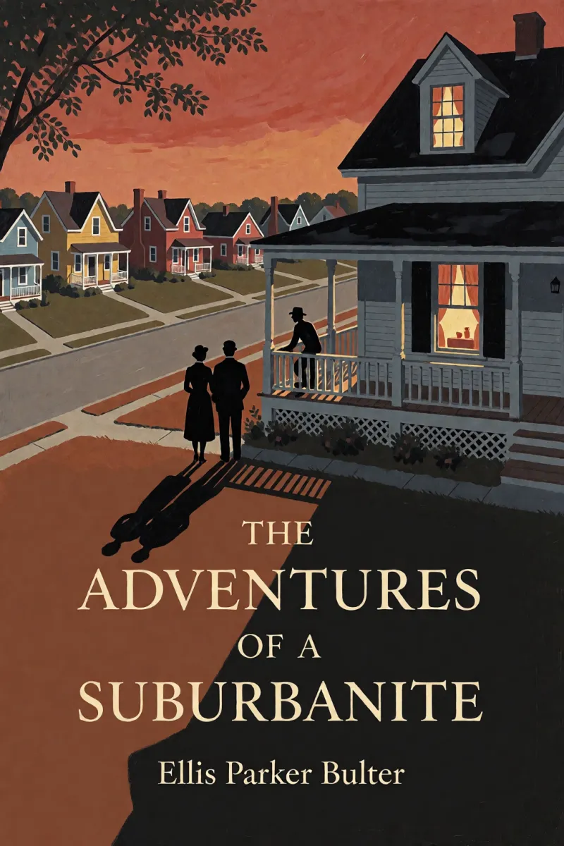 Cover of The Adventures of a Suburbanite by Ellis Parker Butler