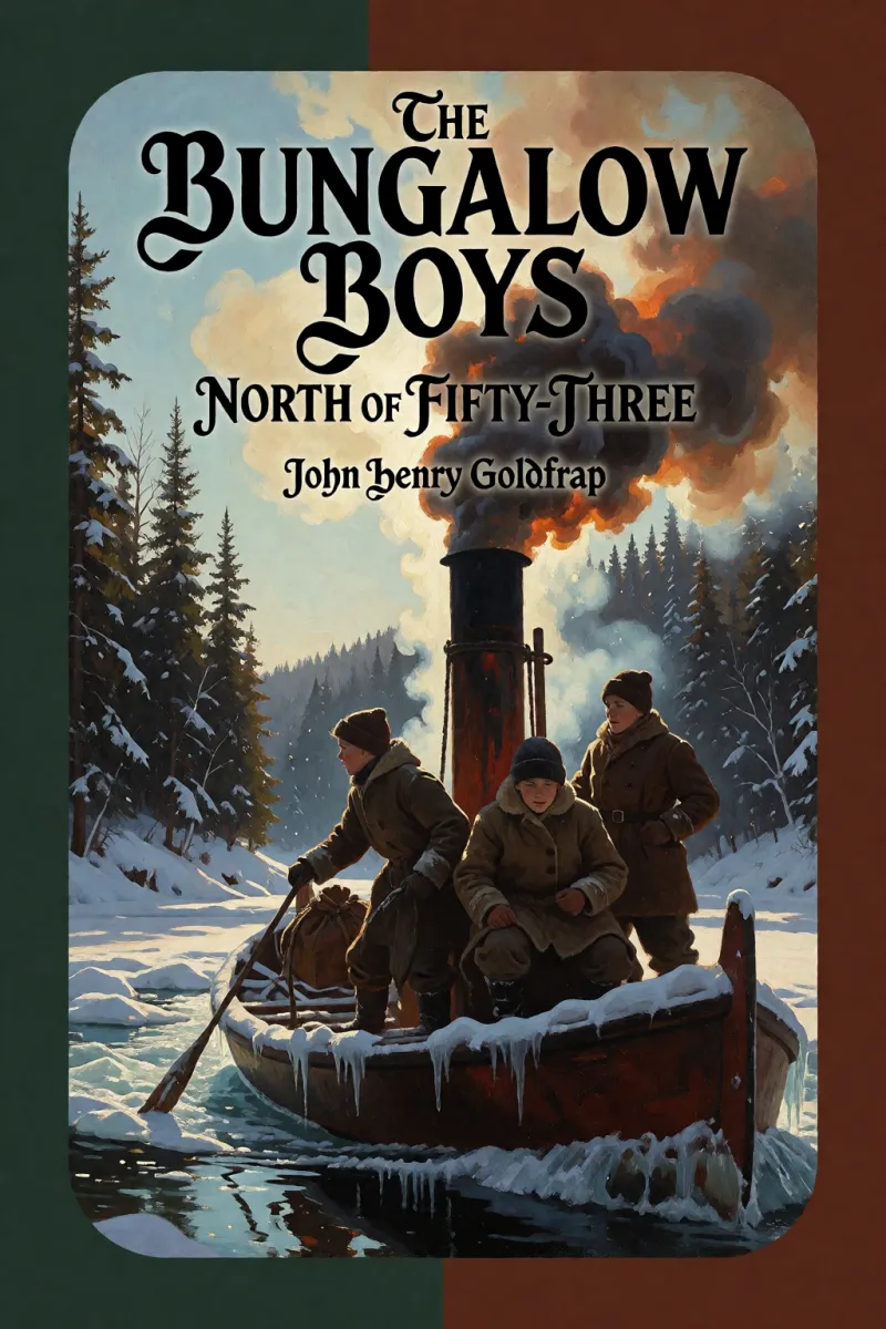 Cover of The Bungalow Boys North of Fifty-Three by John Henry Goldfrap