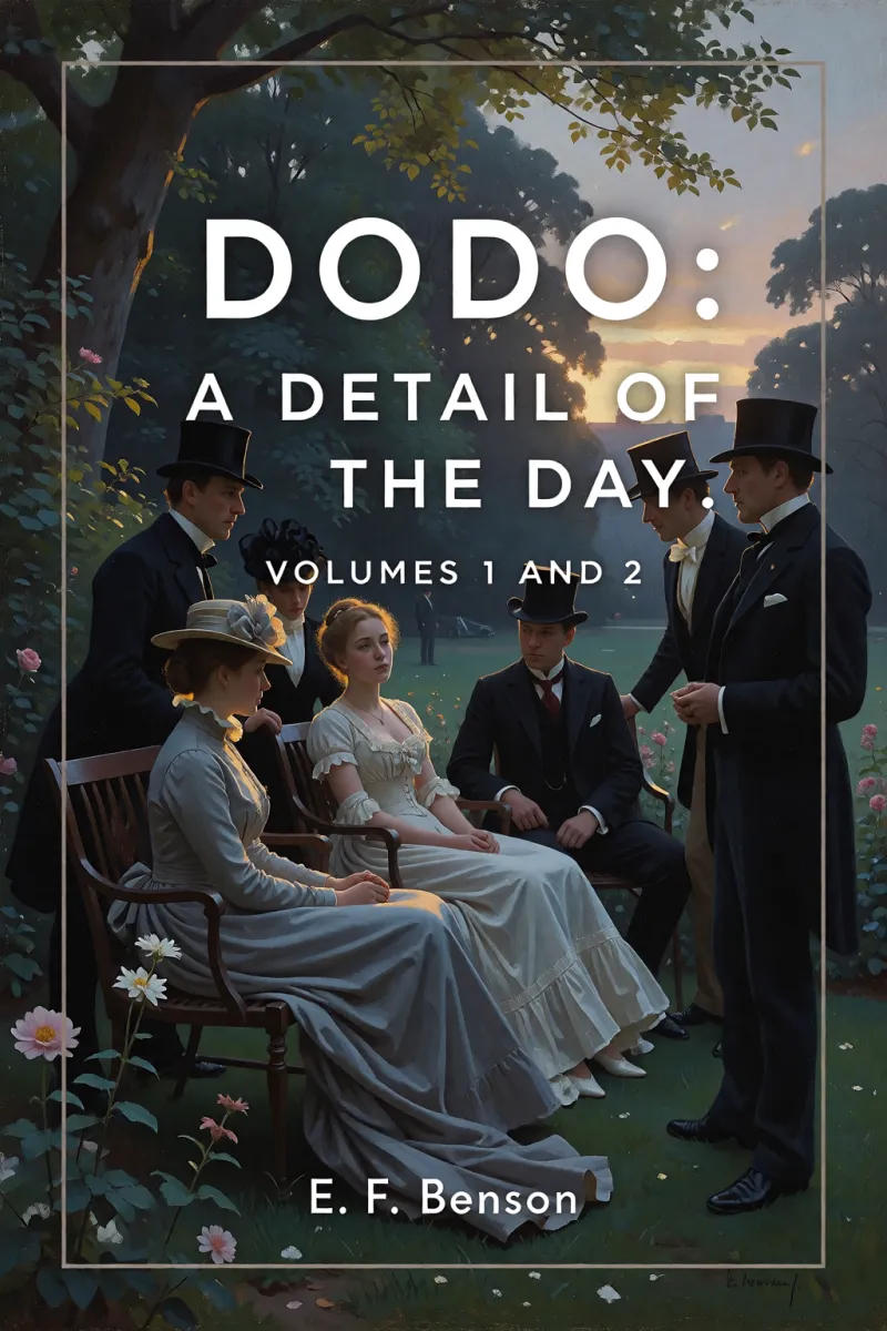 Cover of Dodo: A Detail of the Day. Volumes 1 and 2 by E. F. Benson