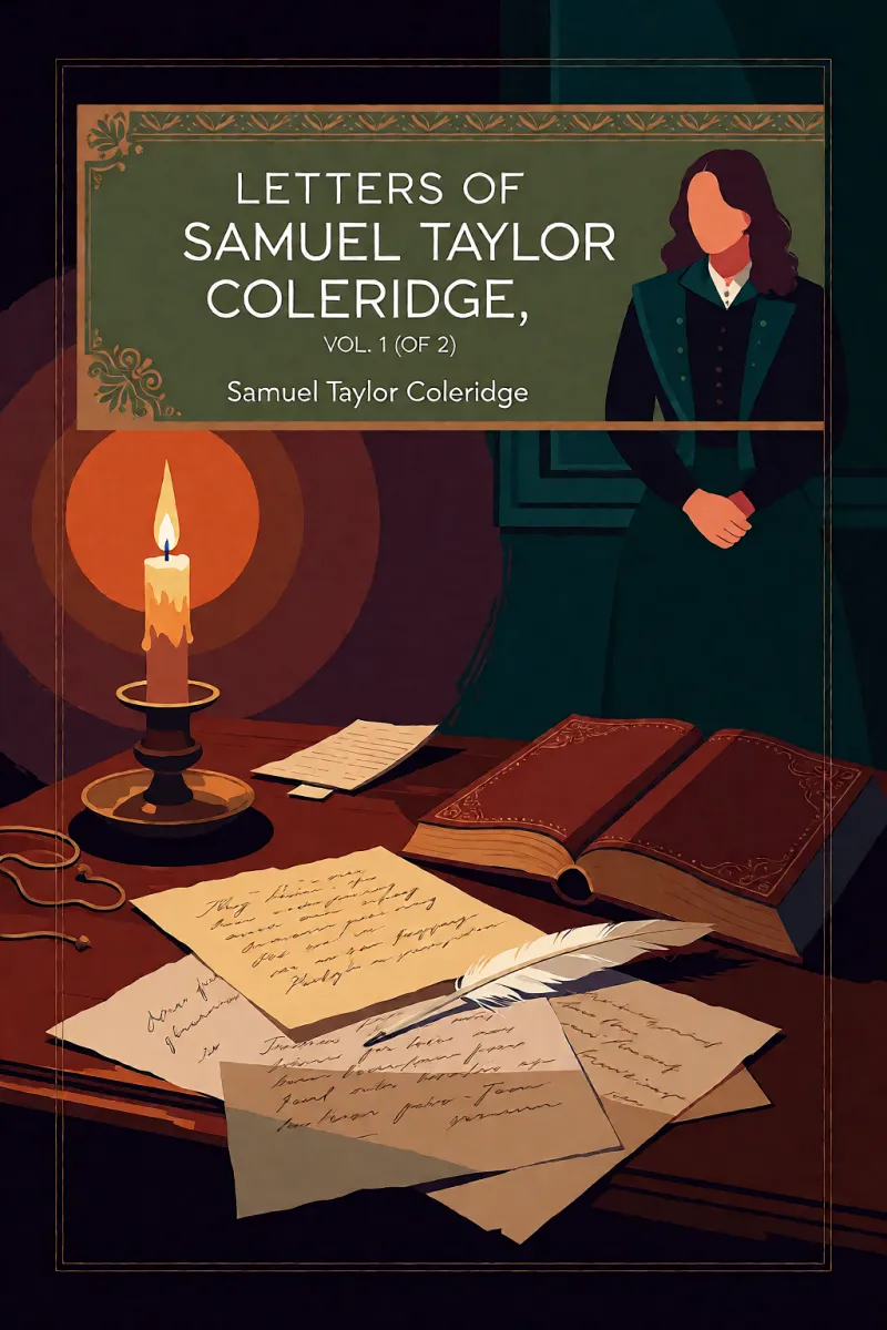 Cover of Letters of Samuel Taylor Coleridge, Vol. 1 (of 2) by Samuel Taylor Coleridge