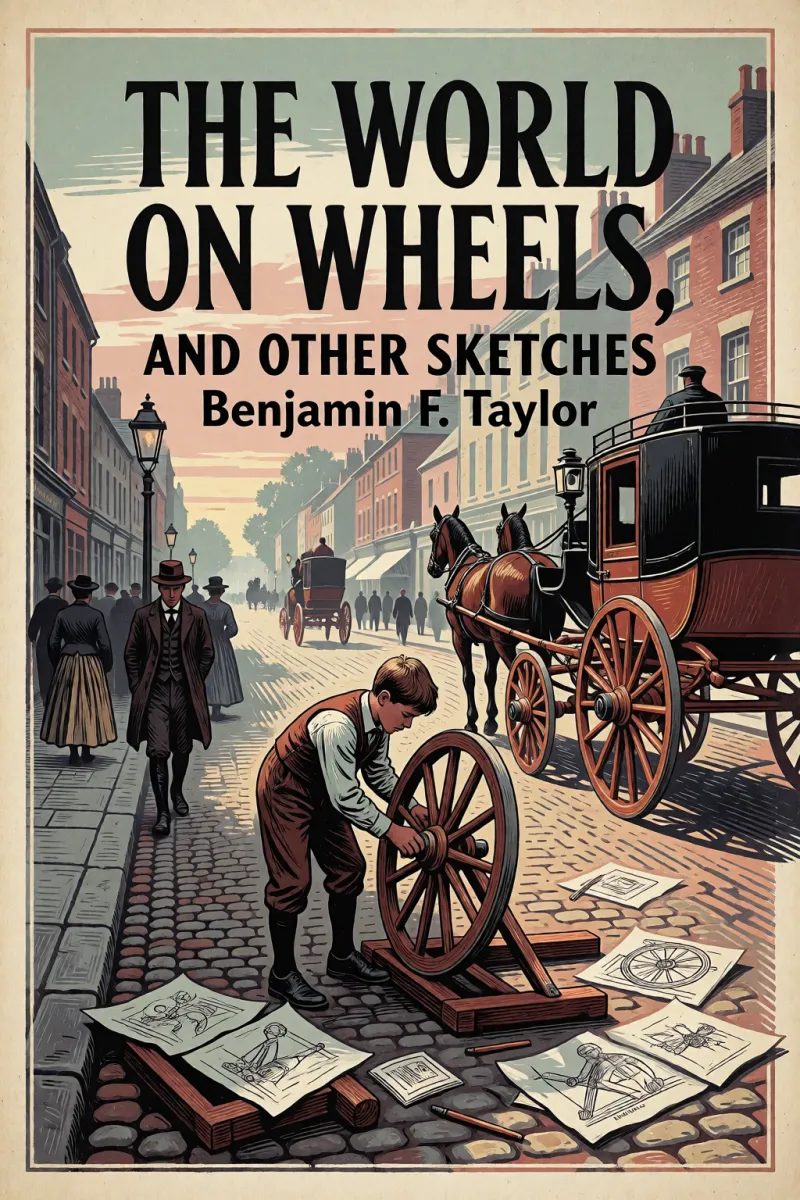 Cover of The World on Wheels, and Other Sketches by Benjamin F. Taylor
