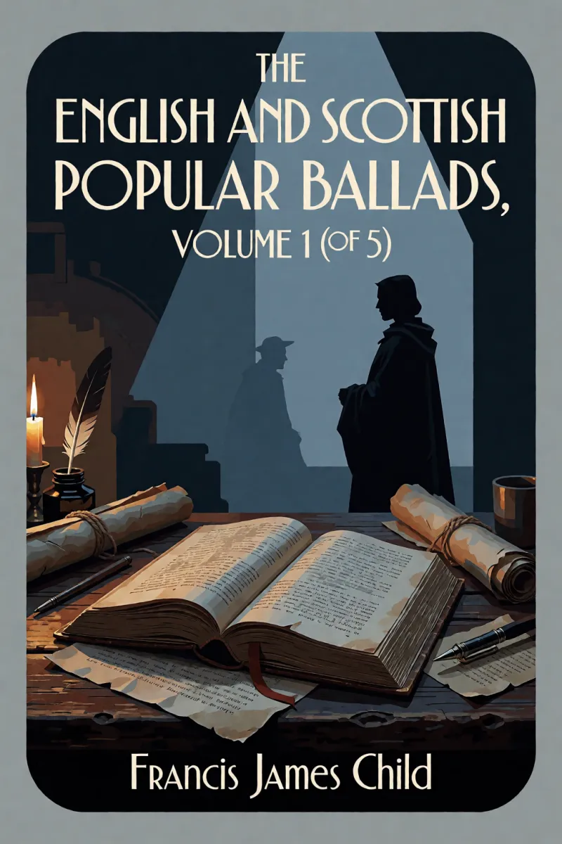 Cover of The English and Scottish popular ballads, volume 1 (of 5) by Francis James Child