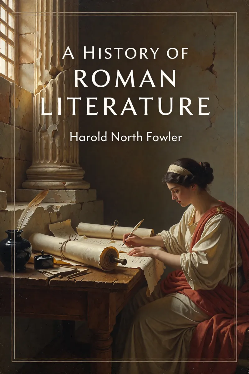 Cover of A History of Roman Literature by Harold North Fowler