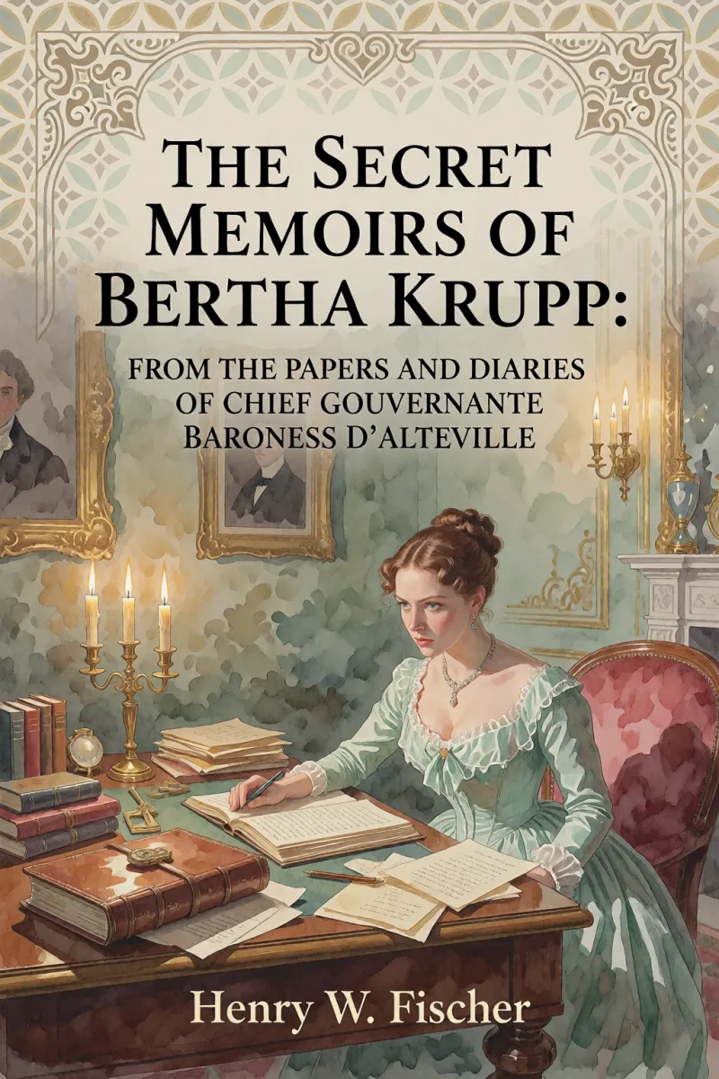 Cover of The Secret Memoirs of Bertha Krupp: From the Papers and Diaries of Chief Gouvernante Baroness D'Alteville by Henry W. Fischer