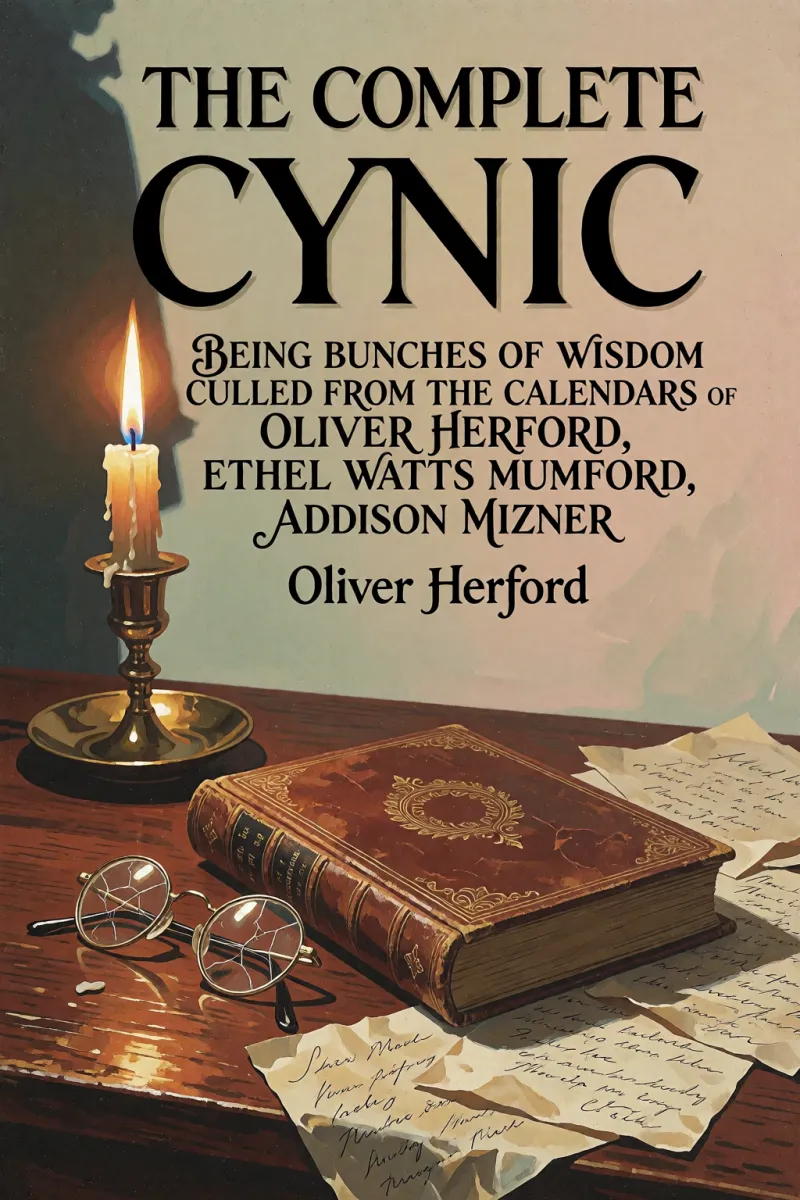 Cover of The Complete Cynic: Being Bunches of Wisdom Culled from the Calendars of Oliver Herford, Ethel Watts Mumford, Addison Mizner by Oliver Herford