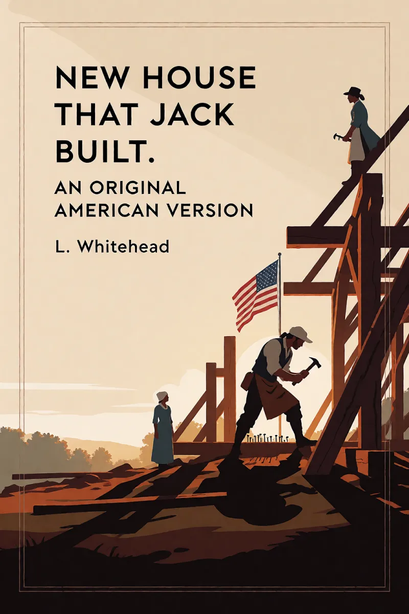 Cover of New House That Jack Built. An Original American Version by L. Whitehead
