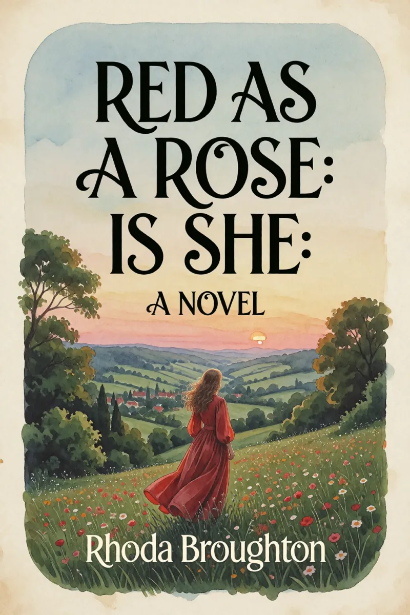 Cover of Red as a Rose is She: A Novel by Rhoda Broughton