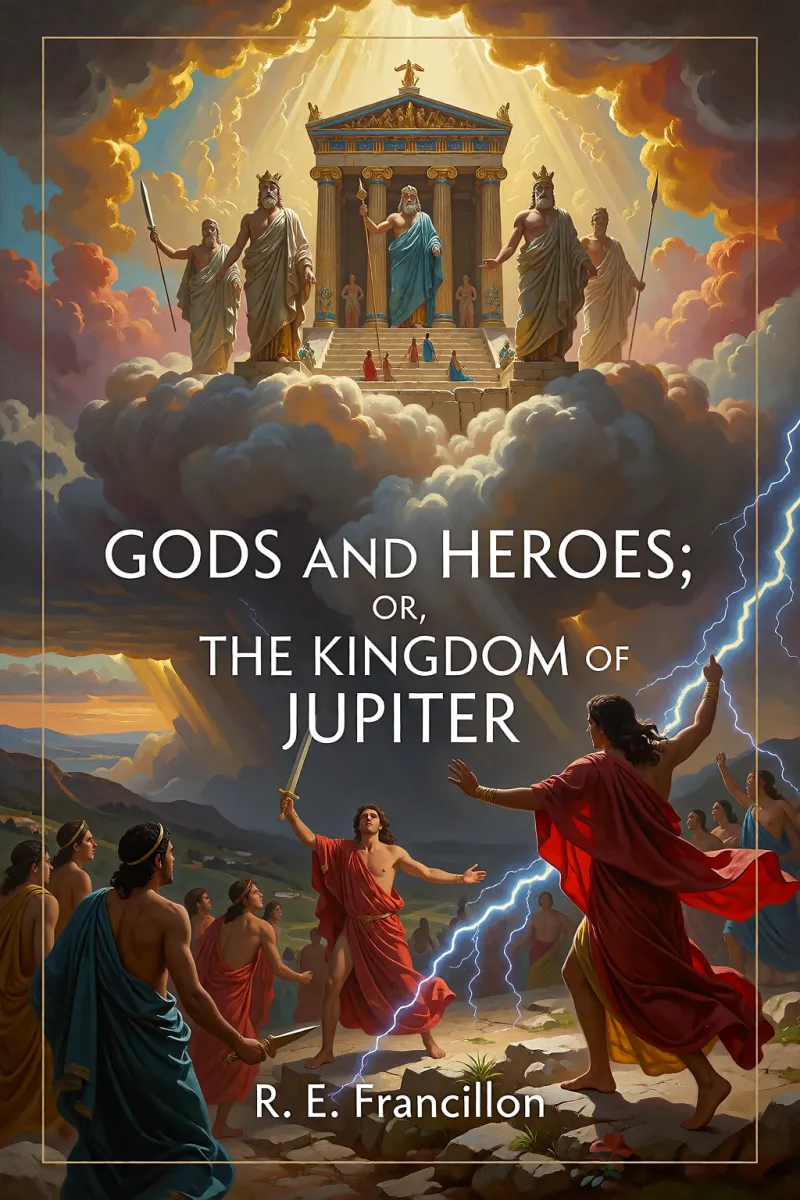 Cover of Gods and Heroes; or, The Kingdom of Jupiter by R. E. Francillon