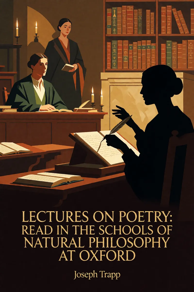 Cover of Lectures on Poetry: Read in the Schools of Natural Philosophy at Oxford by Joseph Trapp