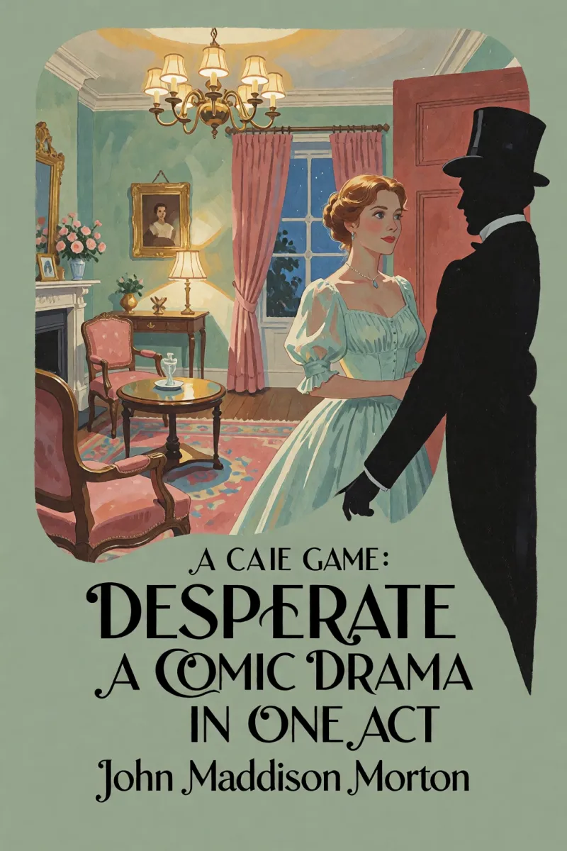 Cover of A Desperate Game: A Comic Drama in One Act by John Maddison Morton