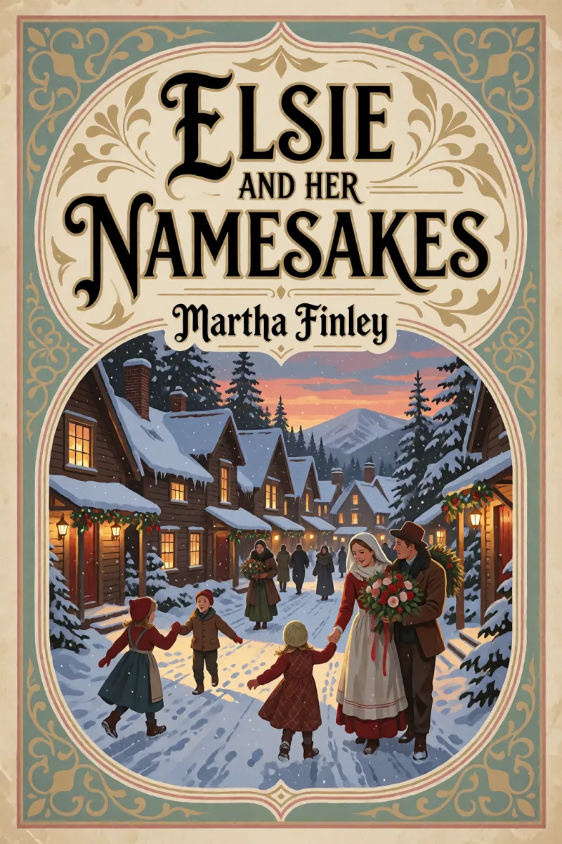 Cover of Elsie and Her Namesakes by Martha Finley