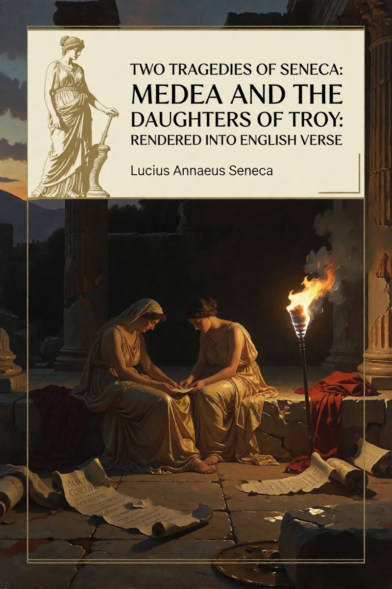 Cover of Two Tragedies of Seneca: Medea and The Daughters of Troy: Rendered into English Verse by Lucius Annaeus Seneca