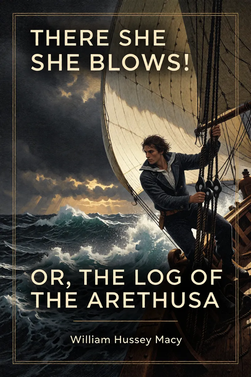 Cover of There She Blows! Or, The Log of the Arethusa by William Hussey Macy