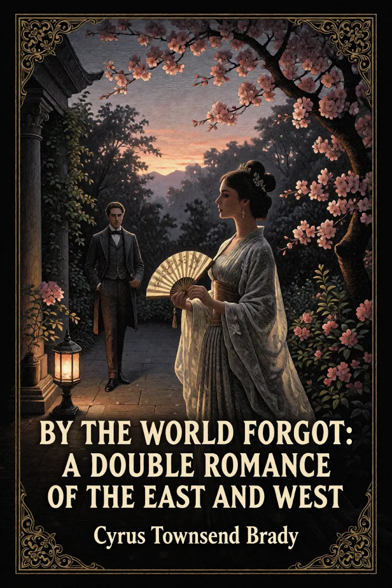 Cover of By the World Forgot: A Double Romance of the East and West by Cyrus Townsend Brady