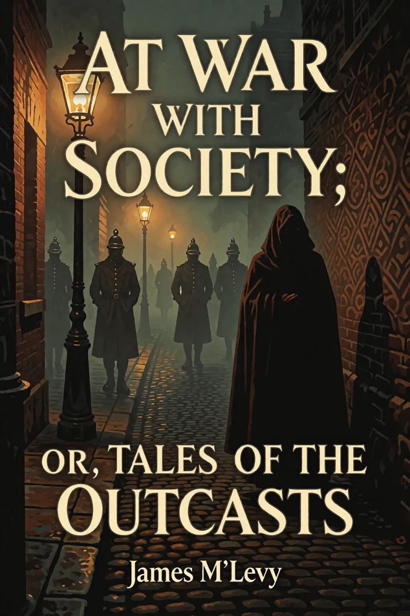 Cover of At War with Society; or, Tales of the Outcasts by James M'Levy