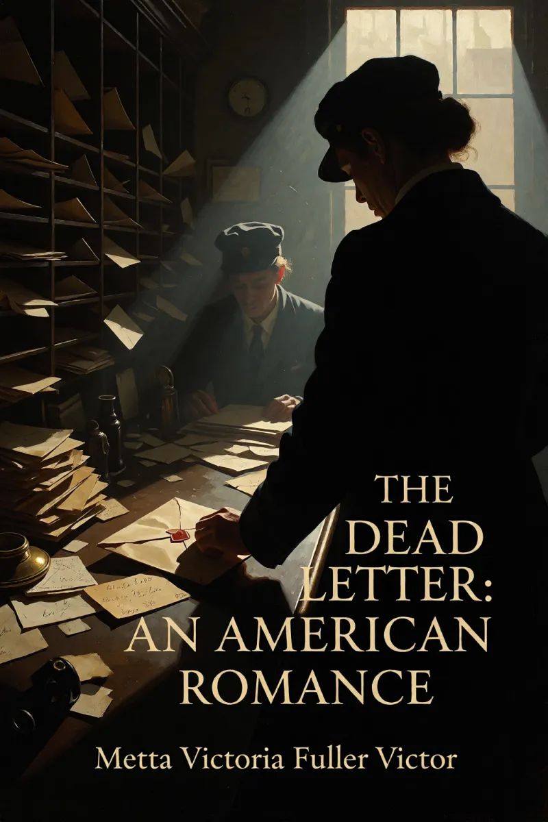 Cover of The Dead Letter: An American Romance by Metta Victoria Fuller Victor