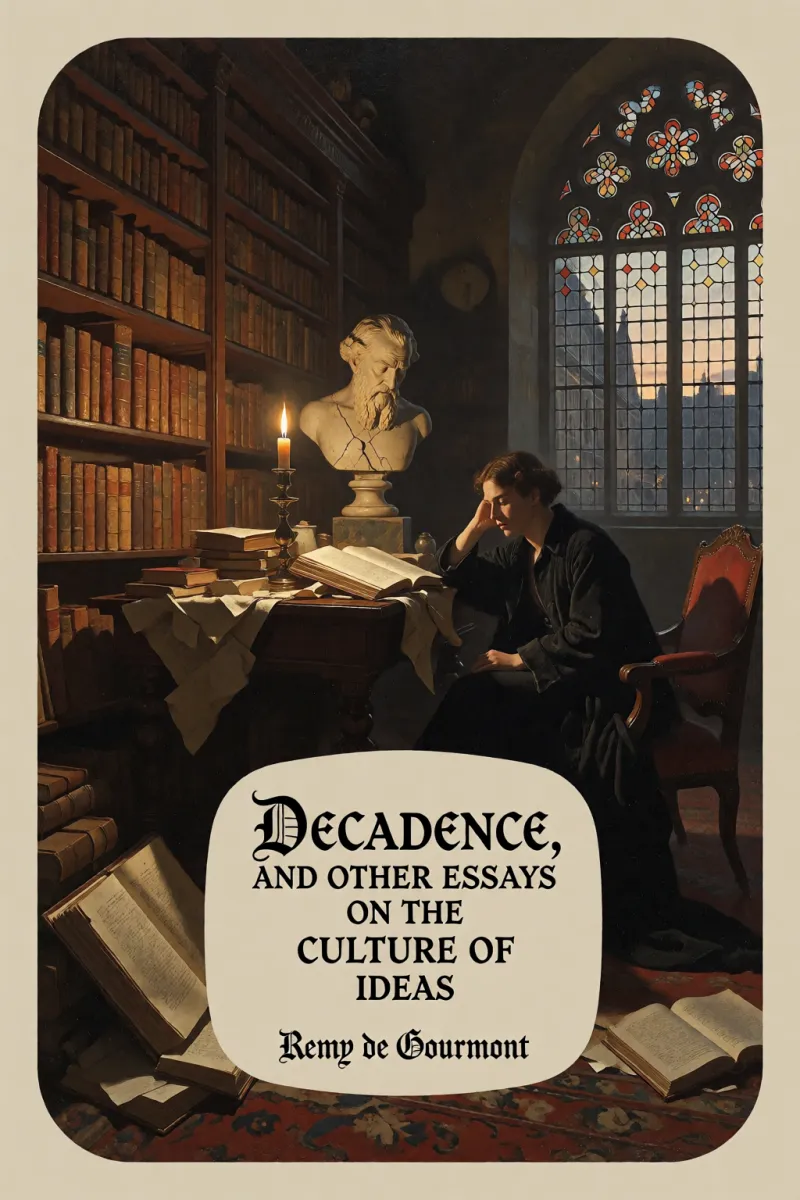 Cover of Decadence, and Other Essays on the Culture of Ideas by Remy de Gourmont