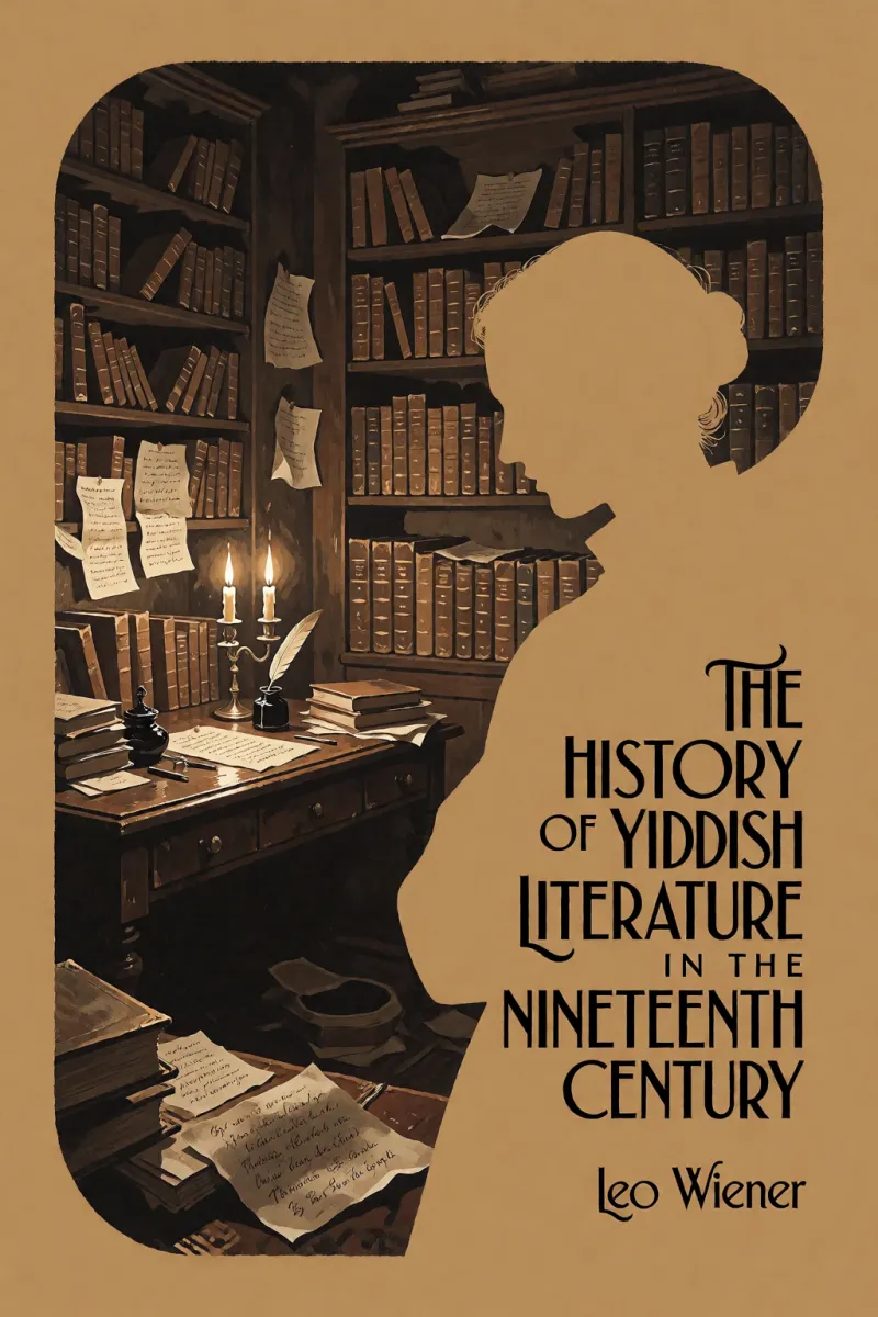 Cover of The History of Yiddish Literature in the Nineteenth Century by Leo Wiener