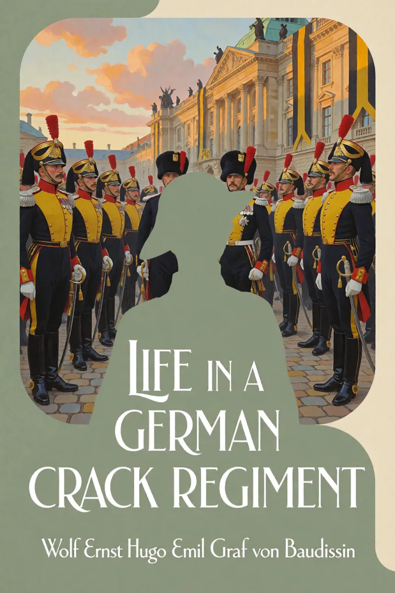 Cover of Life in a German Crack Regiment by Wolf Ernst Hugo Emil Graf von Baudissin