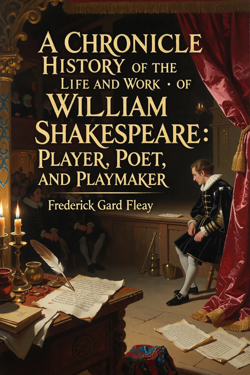 Cover of A Chronicle History of the Life and Work of William Shakespeare: Player, Poet, and Playmaker by Frederick Gard Fleay
