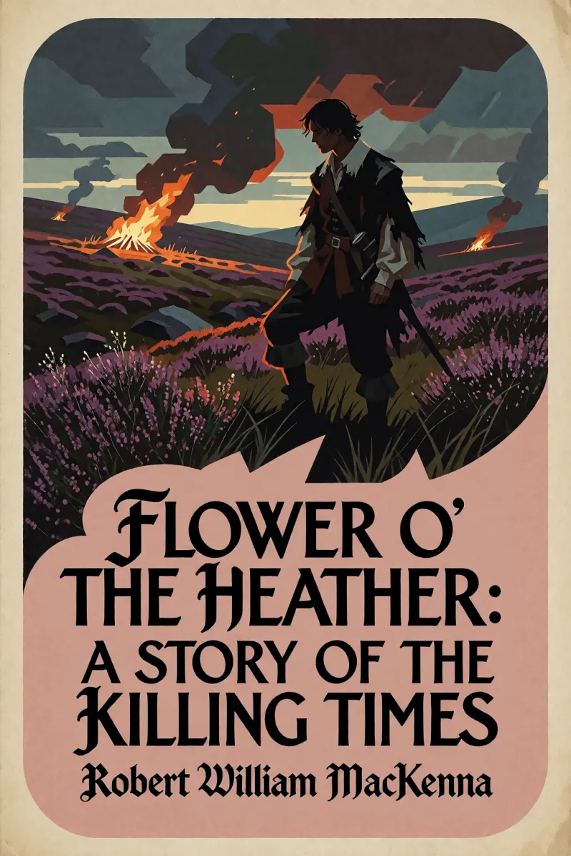 Cover of Flower o' the Heather: A Story of the Killing Times by Robert William MacKenna