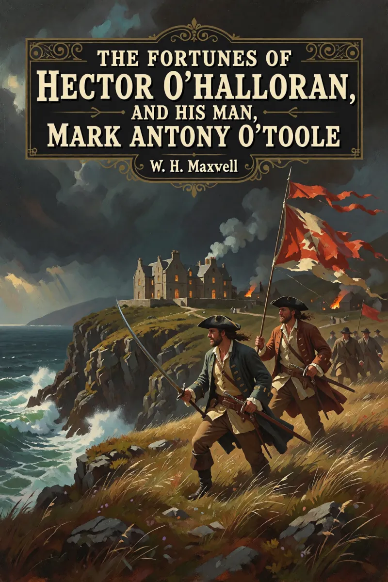 Cover of The Fortunes of Hector O'Halloran, and His Man, Mark Antony O'Toole by W. H. Maxwell