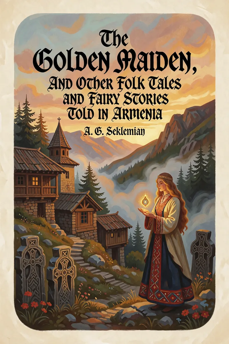 Cover of The Golden Maiden, and other folk tales and fairy stories told in Armenia by A. G. Seklemian