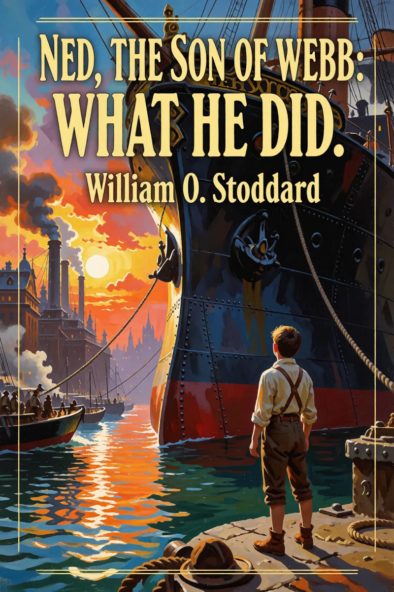 Cover of Ned, the son of Webb: What he did. by William O. Stoddard
