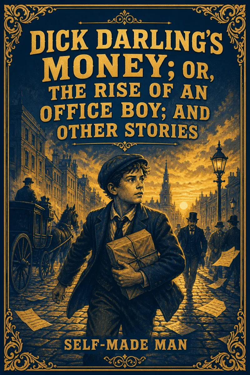 Cover of Dick Darling's Money; or, The Rise of an Office Boy; and Other Stories by Self-made man