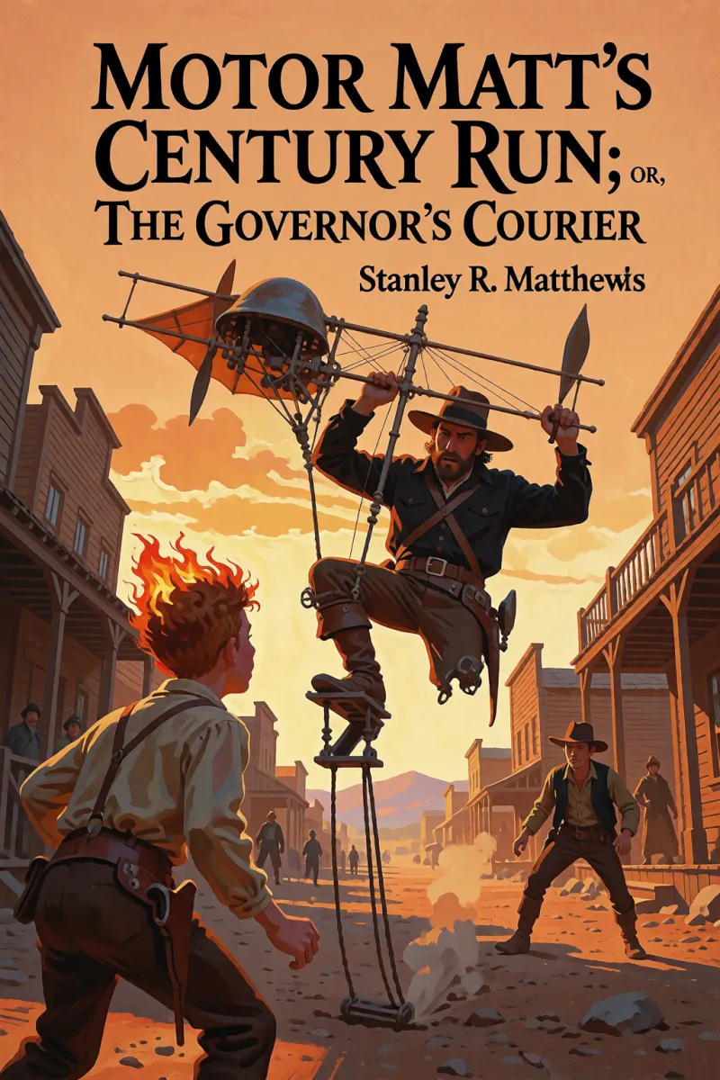 Cover of Motor Matt's "Century" Run; or, The Governor's Courier by Stanley R. Matthews