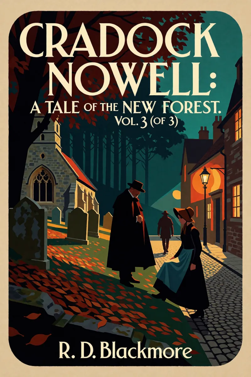Cover of Cradock Nowell: A Tale of the New Forest. Vol. 3 (of 3) by R. D. Blackmore