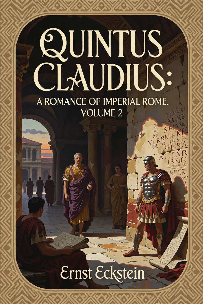 Cover of Quintus Claudius: A Romance of Imperial Rome. Volume 2 by Ernst Eckstein