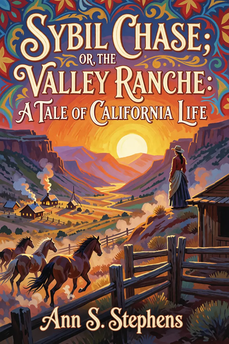 Cover of Sybil Chase; or, The Valley Ranche: A Tale of California Life by Ann S. Stephens