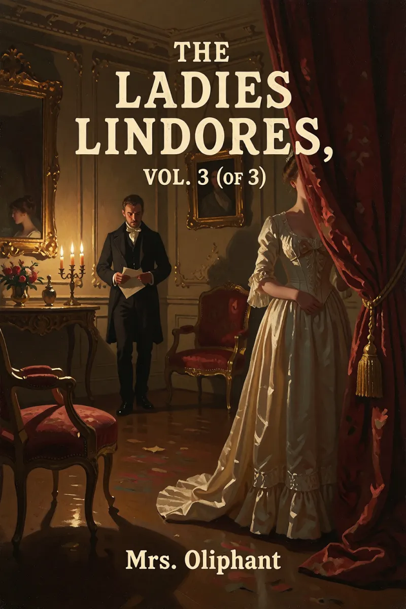Cover of The Ladies Lindores, Vol. 3 (of 3) by Mrs. Oliphant