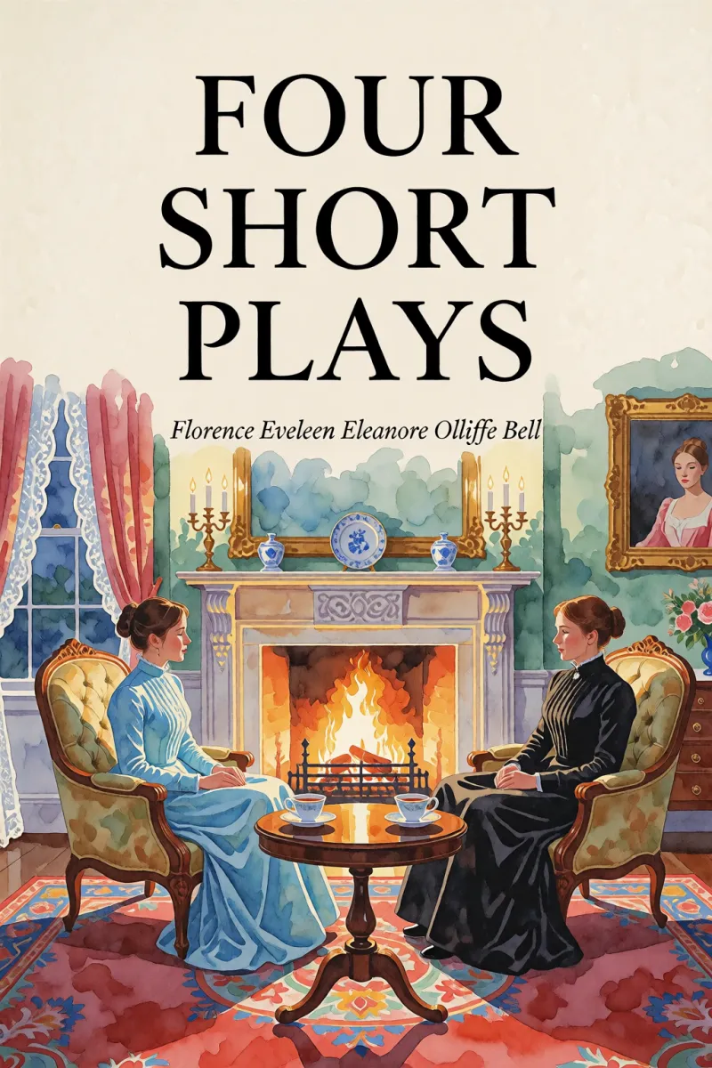 Cover of Four Short Plays by Florence Eveleen Eleanore Olliffe Bell