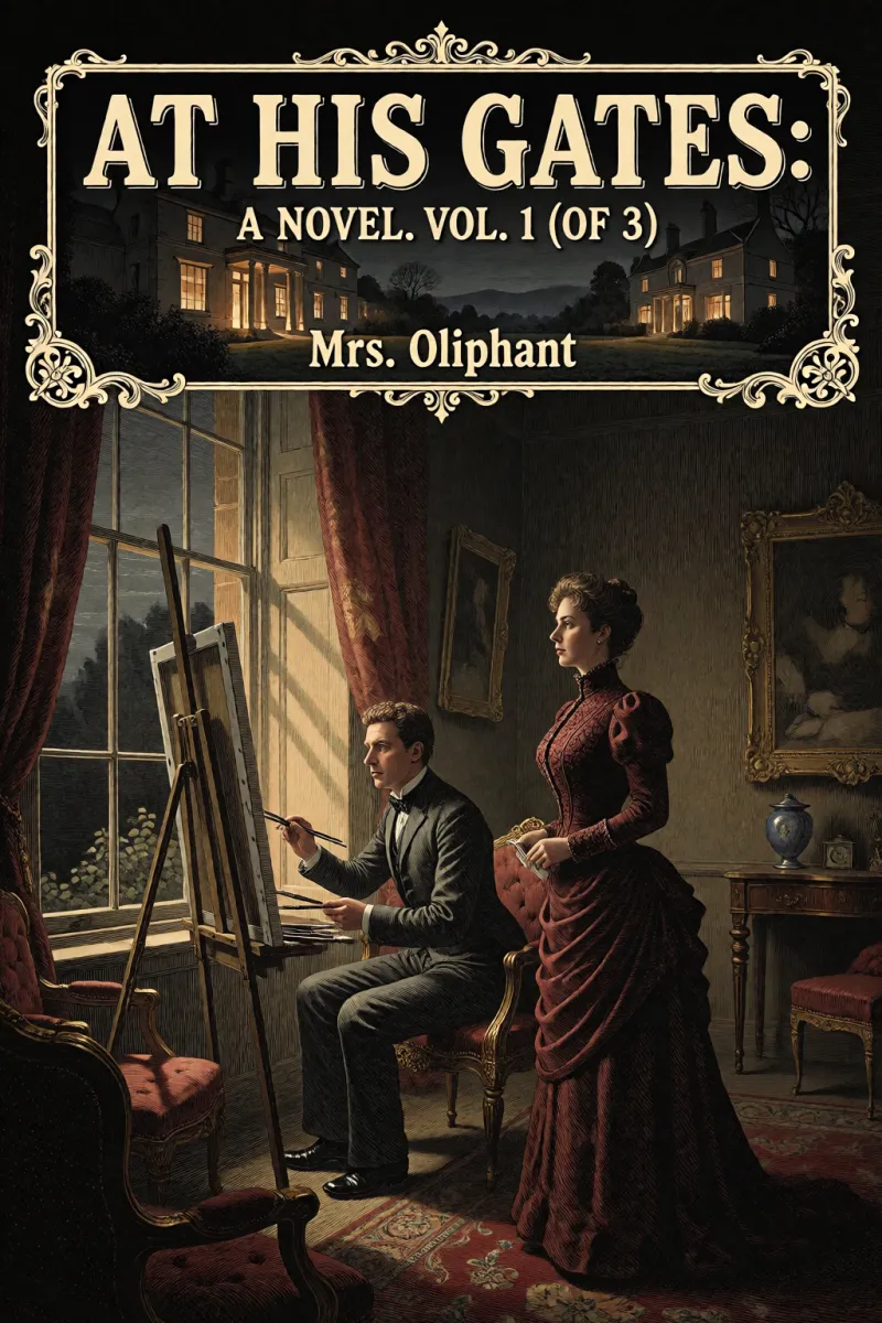 Cover of At His Gates: A Novel. Vol. 1 (of 3) by Mrs. Oliphant