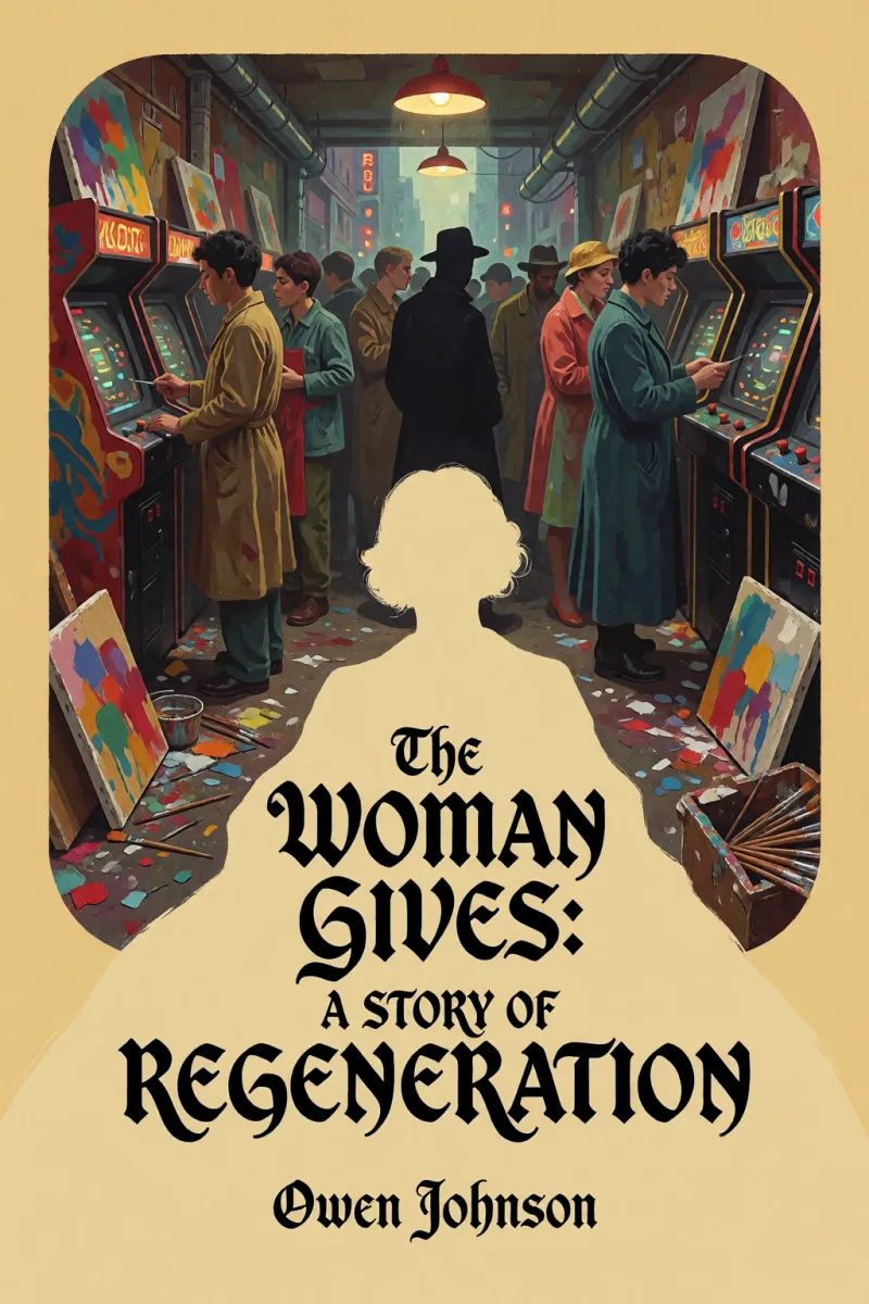 Cover of The Woman Gives: A Story of Regeneration by Owen Johnson