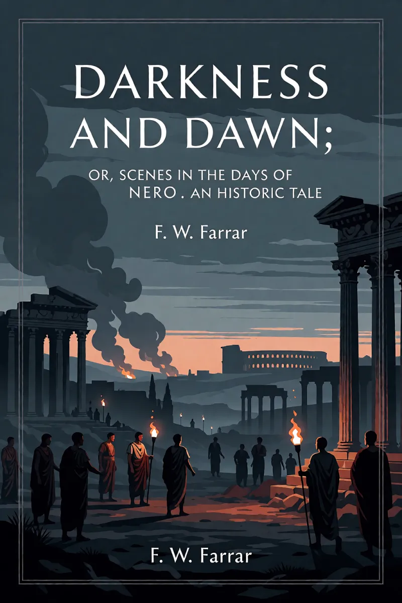 Cover of Darkness and Dawn; Or, Scenes in the Days of Nero. An Historic Tale by F. W. Farrar
