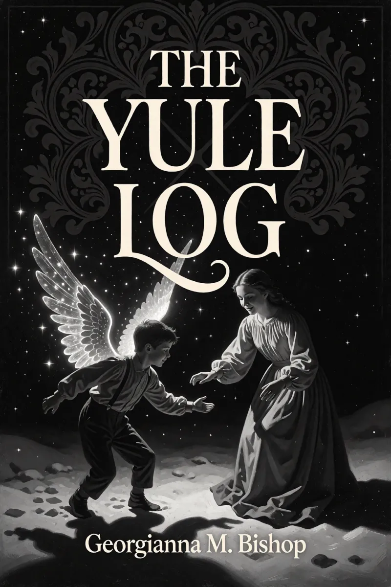 Cover of The yule log by Georgianna M. Bishop
