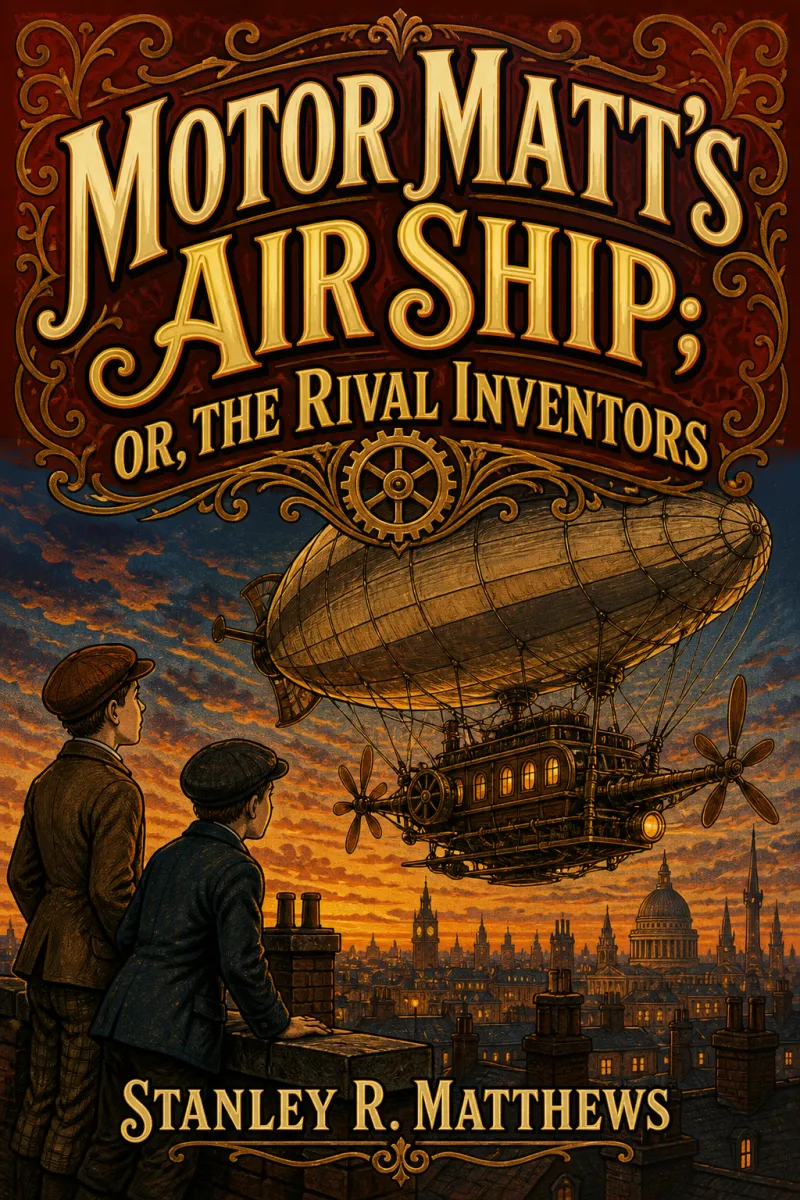Cover of Motor Matt's Air Ship; or, The Rival Inventors by Stanley R. Matthews