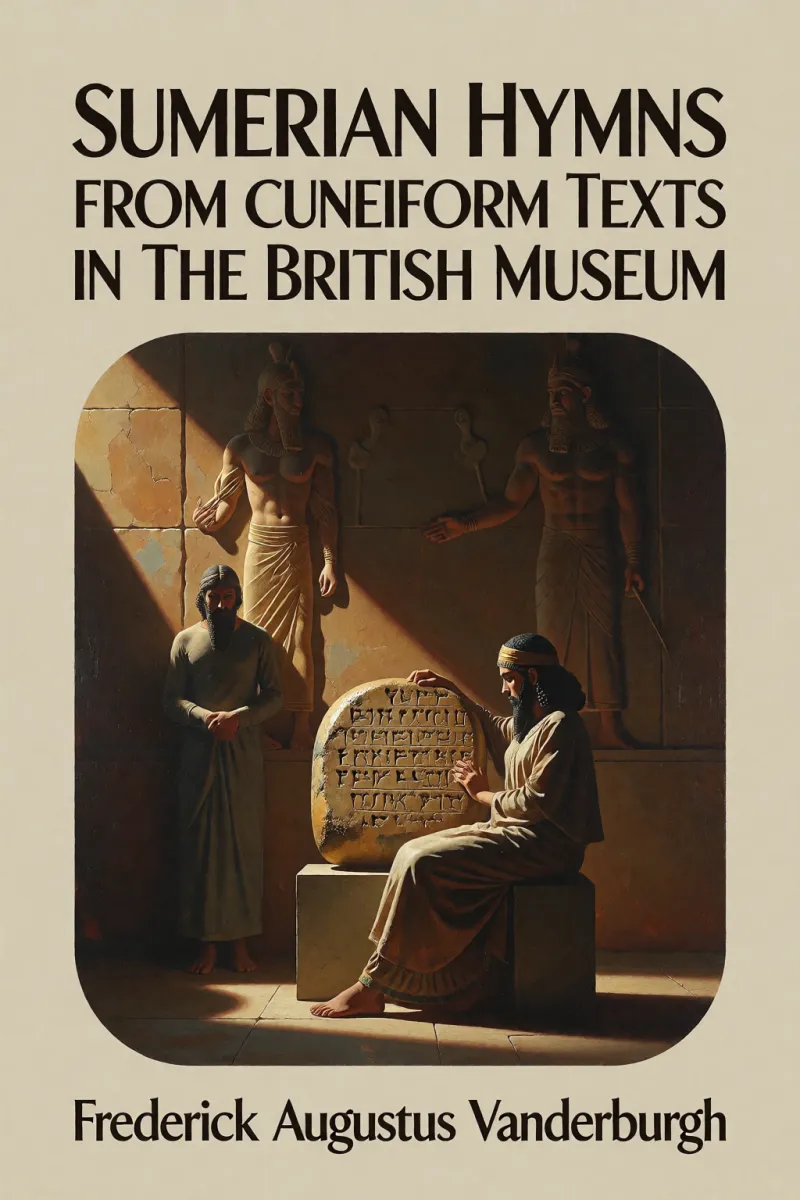 Cover of Sumerian Hymns from Cuneiform Texts in the British Museum by Frederick Augustus Vanderburgh